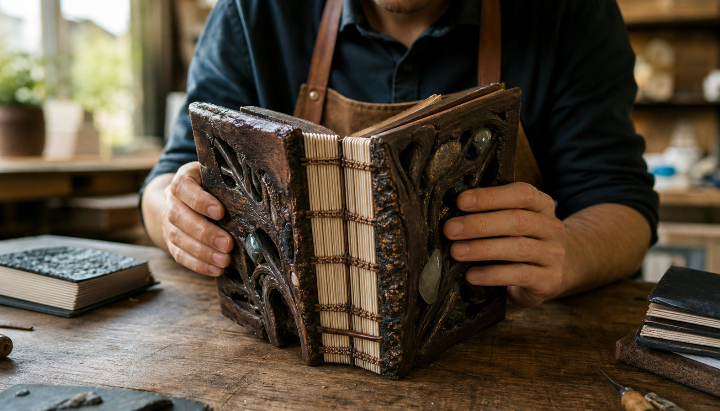 Encuadernaciones exóticas: libros que desafían el arte tradicional